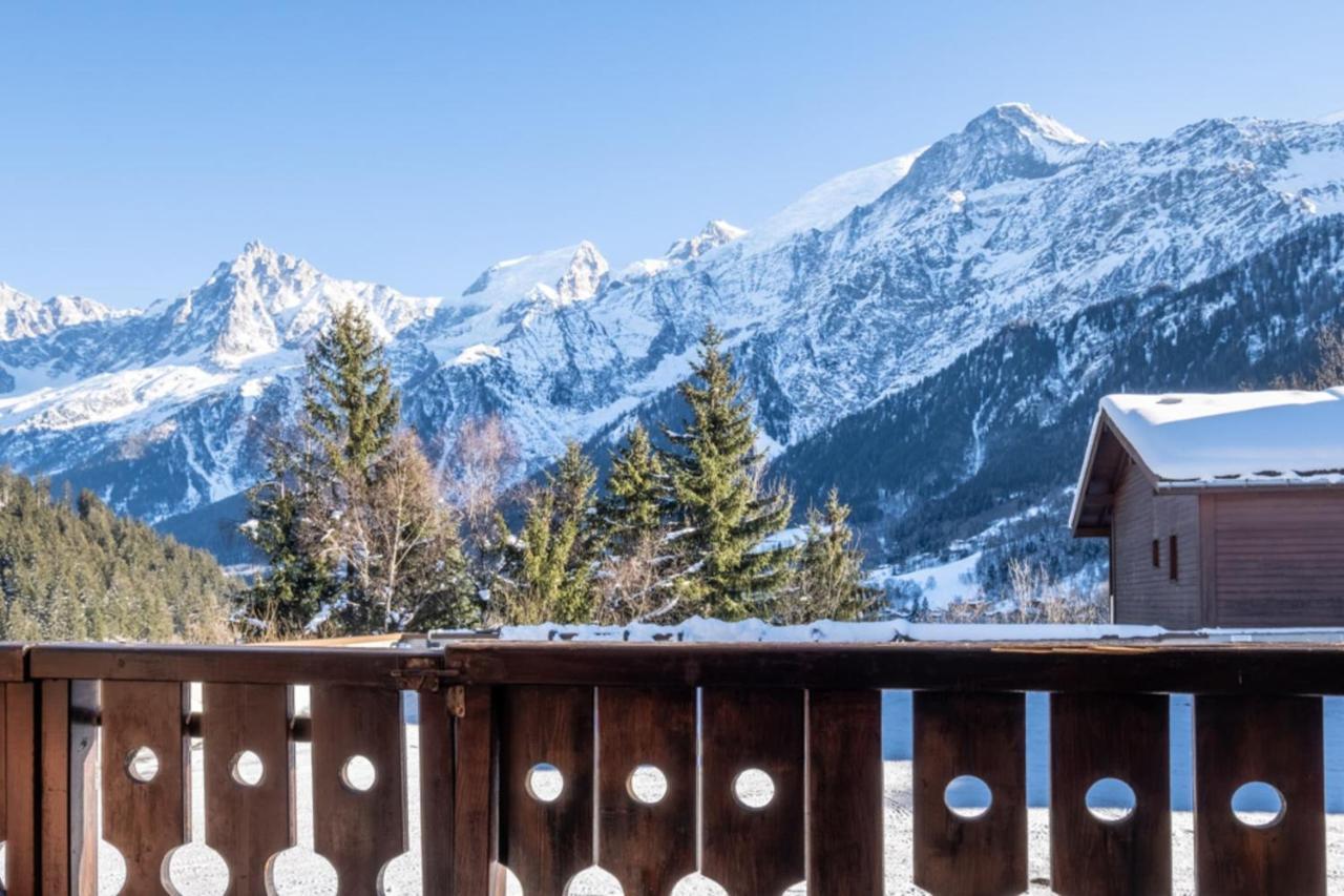 Studio Near Lac Des Chavants Superb View Apartman Les Houches Kültér fotó